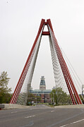 Unique Suspension bridge Photograph by Groveb