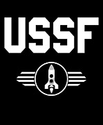 United States Space Force USSF Digital Art by Flippin Sweet Gear