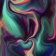 Flora Digital Art by Nancy Levan