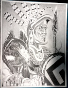 Untitled  Drawing by Joseph Lil Man Valencia