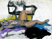 Untitled_figure Study_bcd Drawing by Paul Vitko