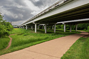 Urban Oasis - Paved Pathway, Elevated Highway Bridge, Greenery, Cloudy Sky Photograph by Brigitte Blanchette Thompson Urban Oasis - Paved Pathway, Elevated Highway Bridge, Greenery, Cloudy Sky Photograph by Brigitte Blanchette Thompson