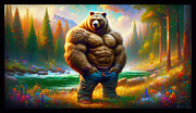 Ursu Digital Art by Shawn Dall