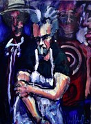 Used People Painting by Les Leffingwell