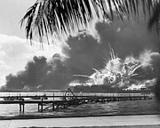 USS Shaw at Pearl Harbor 1941 Photograph by US Coast Guard
