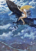 Valkyrie - Digital Remastered Edition Painting by Edward Robert Hughes