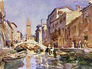 Venetian Canal 1913 Painting by John Singer Sargent