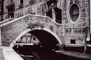 Venetian Canal Bridge Photograph by Matthew Adelman