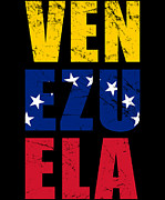 Venezuela Digital Art by Flippin Sweet Gear