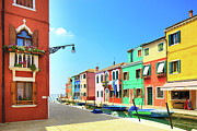 Burano Colorful Morning  Photograph by Stefano Orazzini