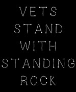 Vets Stand With Standing Rock Digital Art by Flippin Sweet Gear