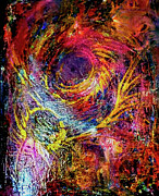 Vibrant Universe Painting by Karen Lillard Vibrant Universe Painting by Karen Lillard