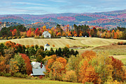 View From Heaven's Bench in Burke Vermont Photograph by Jeff Folger