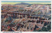 View of Cedar Breaks National Monument in Utah, c1935 Photograph by Granger View of Cedar Breaks National Monument in Utah, c1935 Photograph by Granger