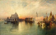 View of Venice - Thomas Moran Digital Art by Samuel HUYNH