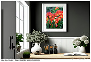 Villa Lena Flowers Wall Art Photograph by Gary Bernstein