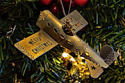 Vintage Christmas Airplane Photograph by Denise Harty Vintage Christmas Airplane Photograph by Denise Harty