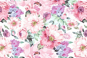 Vintage Flower Nature Tapestry - Textile by Fitri Apriliyani Vintage Flower Nature Tapestry - Textile by Fitri Apriliyani