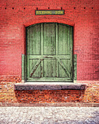 Vintage Train Depot Receiving Door - Augusta Digital Art by Mark Tisdale