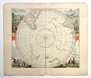 Vintage World Map Australis Incognita Photograph by Gianfranco Weiss Vintage World Map Australis Incognita Photograph by Gianfranco Weiss