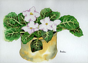Violet II Painting by Catherine Bede Violet II Painting by Catherine Bede