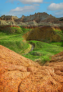 Vivid Badlands Landscape In Spring Photograph by Dan Sproul Vivid Badlands Landscape In Spring Photograph by Dan Sproul