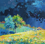 Waiting For The Rain Painting by Anastasia Trusova