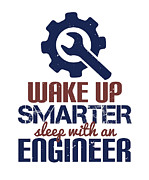 Wake up smarter sleep with an engineer Digital Art by Jacob Zelazny