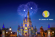 Walt Disney World 50th Anniversary Commemorative Edition Photograph by Mark Andrew Thomas