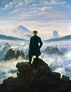 Wanderer above the Sea of Fog, 1818 Painting by Caspar David Friedrich Wanderer above the Sea of Fog, 1818 Painting by Caspar David Friedrich