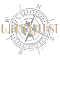 WANDERLUST Compass Digital Art by Jacob Zelazny