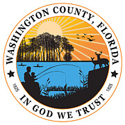 Washington County Florida Seal Digital Art by Robert Banach