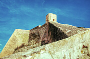 Watchtower of Santa Barbara Castle in Alicante - Spain Photograph by Stuart Chard