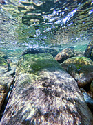 Water and Rocks 1 - Mongaup River Photograph by Amelia Pearn Water and Rocks 1 - Mongaup River Photograph by Amelia Pearn