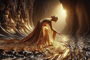 Water Spirit 4 Digital Art by Lisa Yount
