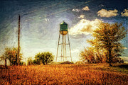 Water Tower South Dakota Mixed Media by Tatiana Travelways Water Tower South Dakota Mixed Media by Tatiana Travelways