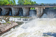 Waterfalls on Rideau Canal Photograph by Tatiana Travelways