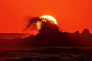 Wave Crashing at Sunset in Oceanside Photograph by Rich Cruse Wave Crashing at Sunset in Oceanside Photograph by Rich Cruse