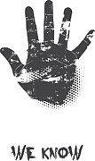 We Know Grungy Palm Digital Art by Jacob Zelazny