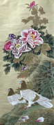 Wealth and Peace Drawing by HuiZhen Zhang