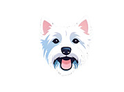 West Highland White Terrier T Shirt Ai Art by AI Digital