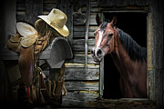 Western Saddle Horse Photograph by Randall Nyhof Western Saddle Horse Photograph by Randall Nyhof