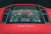 Wet Ferrari F430 Photograph by Dave Bowman