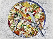 What's For Dinner? Painting by Merana Cadorette