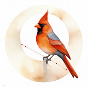 Whisper of Orange Painting by Lourry Legarde Whisper of Orange Painting by Lourry Legarde