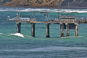 Whispers of the Pacific - Scripps Pier at La Jolla Shores Pyrography by Russ Harris Whispers of the Pacific - Scripps Pier at La Jolla Shores Pyrography by Russ Harris
