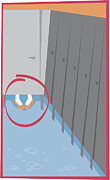 Who is in the stall? Drawing by RussellCreative