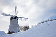 Windmill In Winter Photograph by Design Pics / John Short