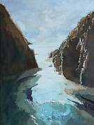 Window on the Pacific Painting by Jenny Armitage