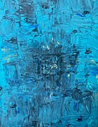 Window To My Soul - An Abstract Art Reflection Painting by Evjenia Psarris Window To My Soul - An Abstract Art Reflection Painting by Evjenia Psarris